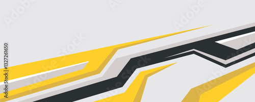Car decal wrap design vector. Graphic abstract stripe racing background kit designs for vehicle, race car, rally and livery