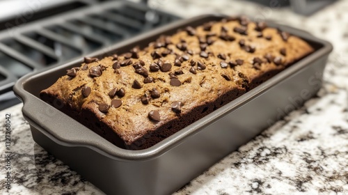 Freshly baked gluten-free bread, made with almond and coconut flour and flaxseed 