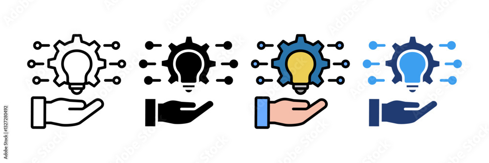Technology Adoption Icon Set Multiple Style Collection Technology Adoption Icon Set Multiple Style Collection