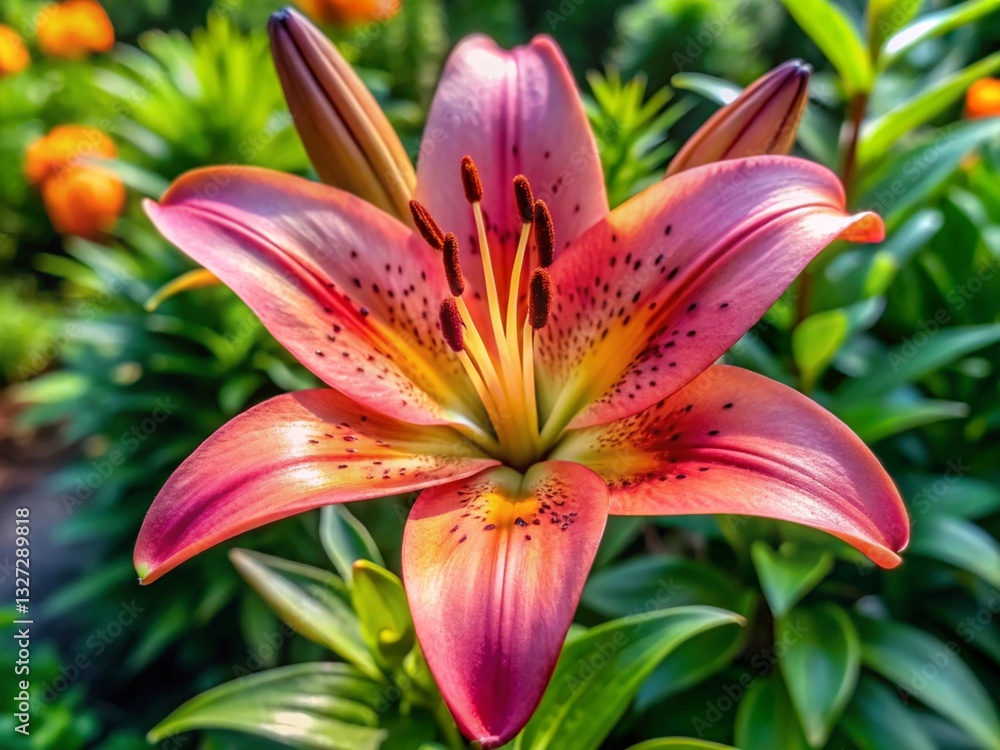 pink lily flower pink lily flower