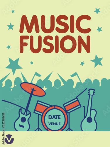Music Festival Poster – Vibrant Event Promotion Design