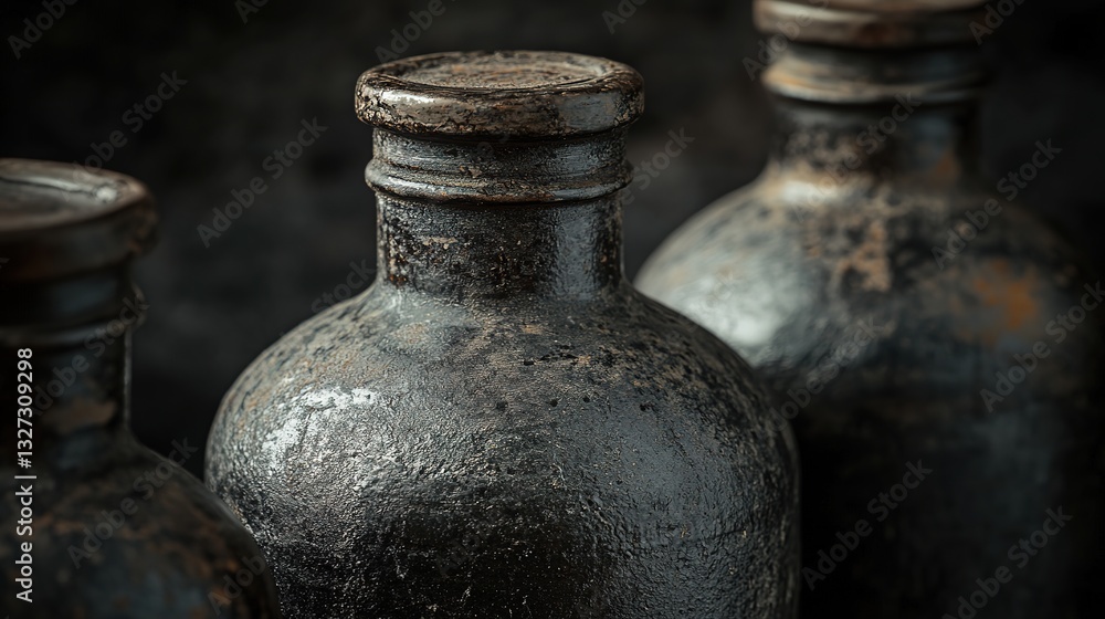 Elegant row of wine bottles, soft light enhancing textures, a refined display of sophistication and craftsmanship.
Elegant row of wine bottles, soft light enhancing textures, a refined display of sophistication and craftsmanship.