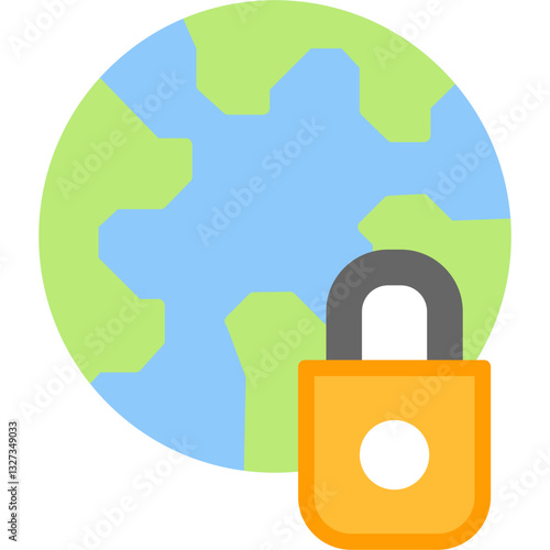 Global Security Icon