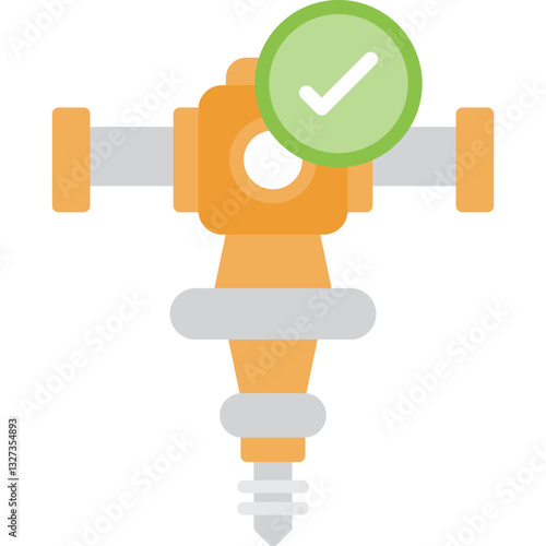 Hydraulic Breaker Icon