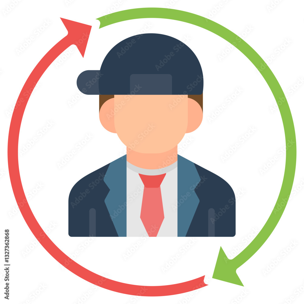 Brainstorm Process Icon Brainstorm Process Icon