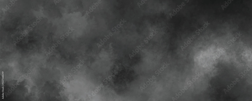 Fototapeta premium A Deep and Dreamlike Grayscale Background with Softly Layered Smoke-Like Details