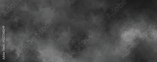 A Deep and Dreamlike Grayscale Background with Softly Layered Smoke-Like Details

