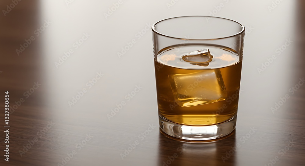 Whiskey on the Rocks: A Still Life of Golden Liquor Whiskey on the Rocks: A Still Life of Golden Liquor