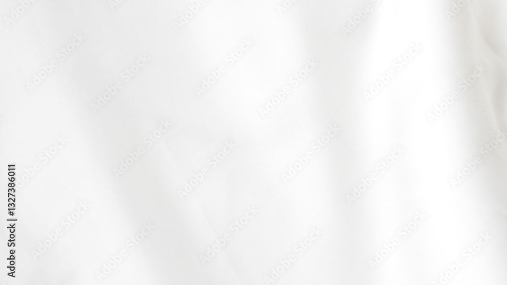 A simple and clean white fabric with a soft and smooth texture. A simple and clean white fabric with a soft and smooth texture.