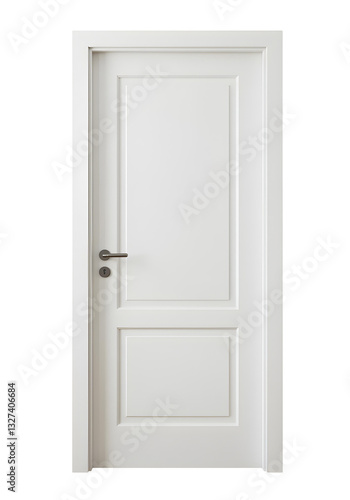 door isolated on white background