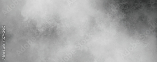 The Deep and Dreamy Motion of a Floating and Weightless Abstract Cloud Formation

