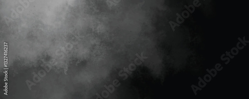 The Fluid and Floating Beauty of an Abstract and Monochrome Cloudy Background

