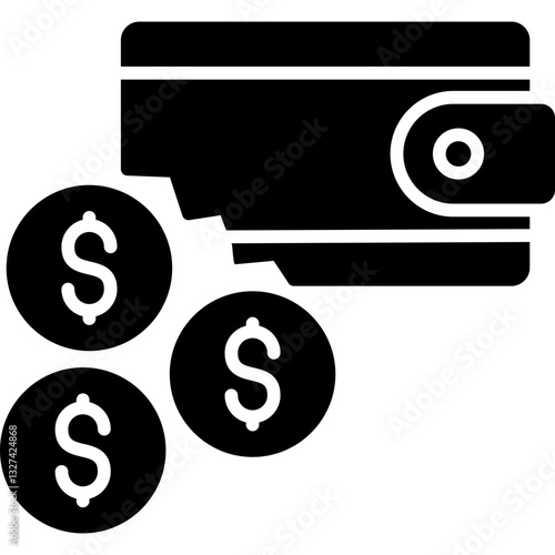 Wallet Icon Vector Element