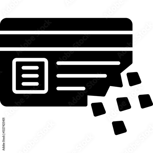 Credit Card Icon Vector Element