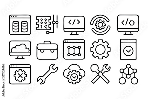 devops methodology and software development concep