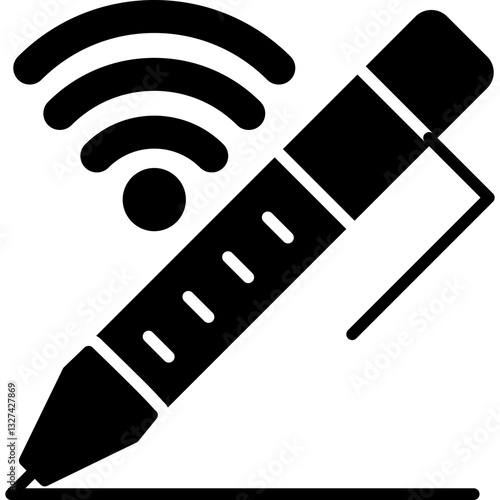 Stylus Icon Vector Element