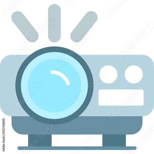 Video Projector Icon Vector Element