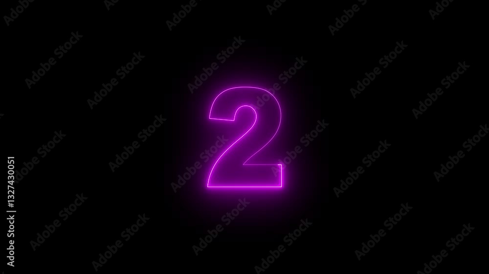 Neon numbers two glowing on an alpha channel background. Neon text 2 number, illustration, Energy Neon, symbol 2
Neon numbers two glowing on an alpha channel background. Neon text 2 number, illustration, Energy Neon, symbol 2