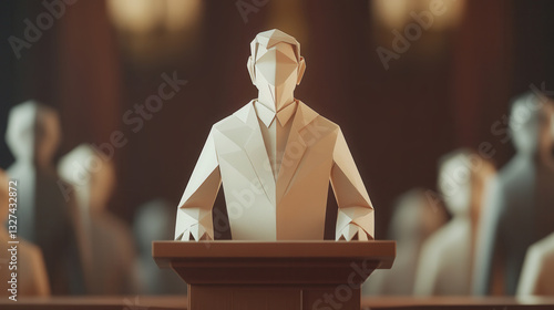 a person in court is answerable to the court, a witness, a guilty criminal. president, orator, politics, politician