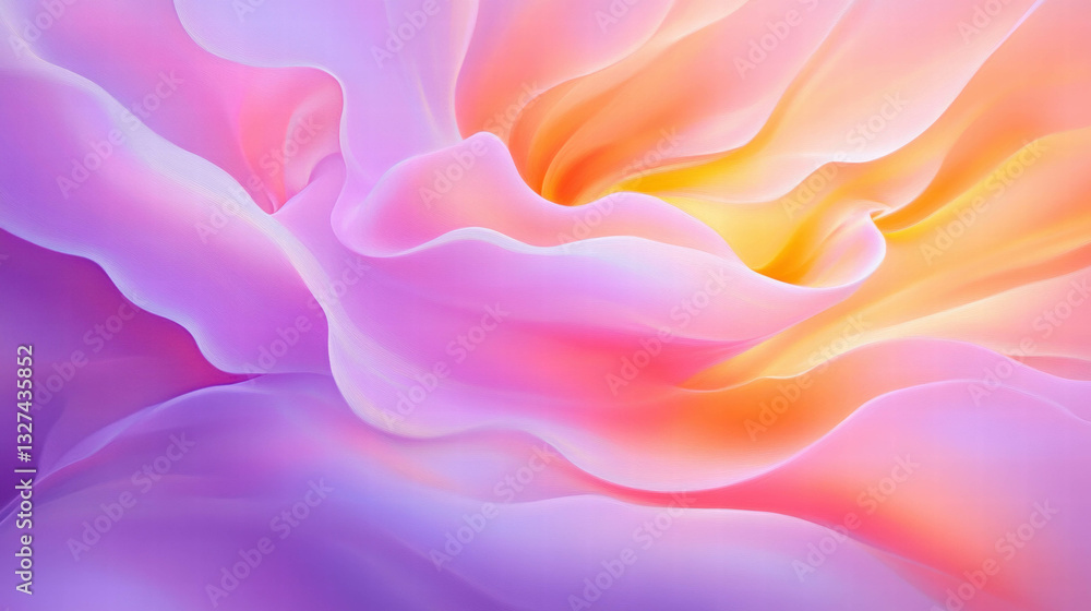 Obraz premium Soft petals and delicate textures of a flower in high fidelity