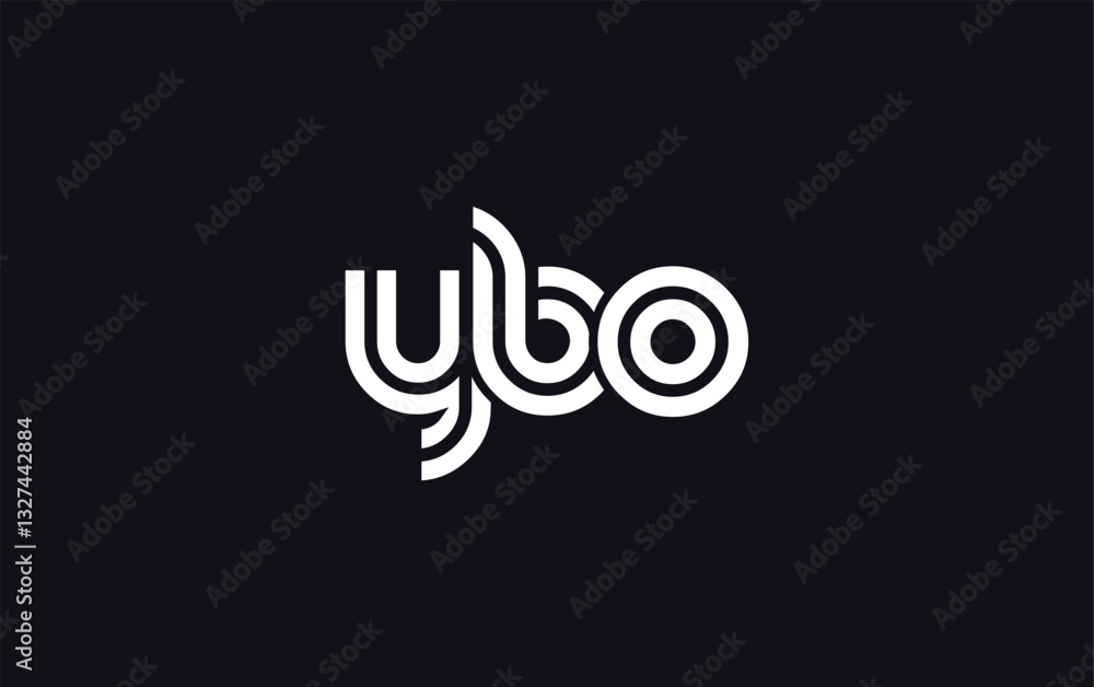 YBO Creative Unique Modern Letter Logo Design. Stylized logo featuring a unique letter design, presenting abstract minimalist aesthetics and modern appeal. YBO Creative Unique Modern Letter Logo Design. Stylized logo featuring a unique letter design, presenting abstract minimalist aesthetics and modern appeal.