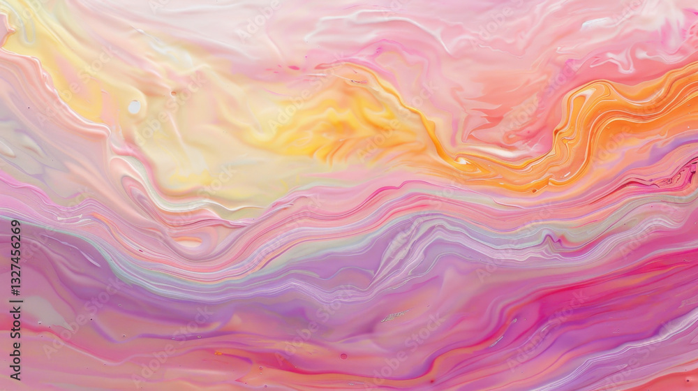 Fototapeta premium iridescent abstract colorful fluid background