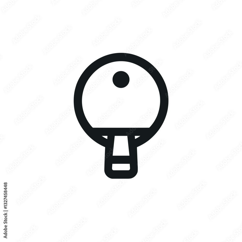 Simple round bell illustration, minimalistic design concept Simple round bell illustration, minimalistic design concept
