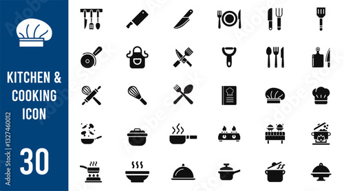 Kitchen and Cooking Icons