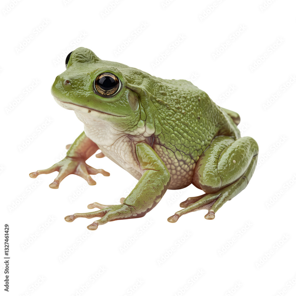Obraz premium African Clawed Frog on high quality transparent background png