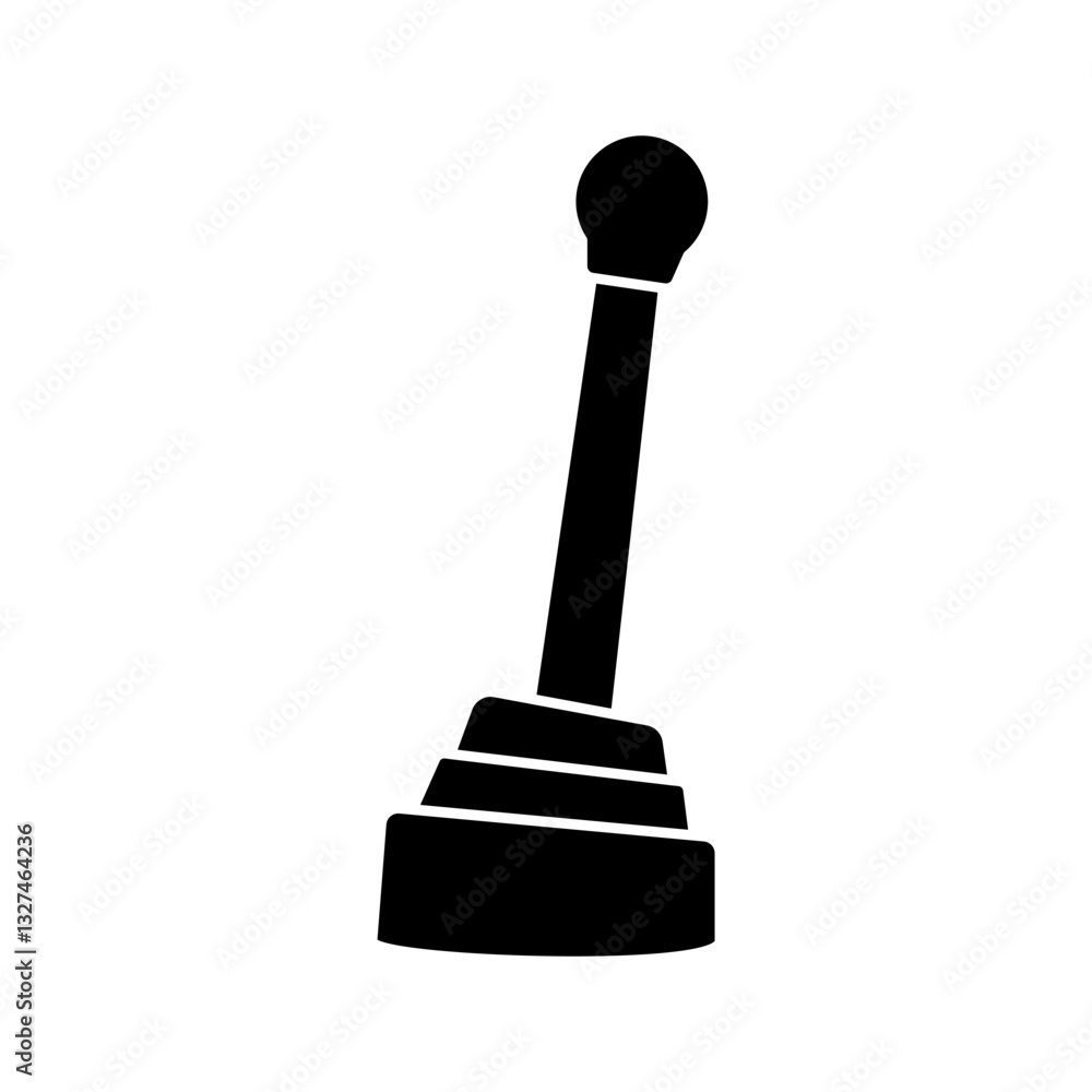 transmission gear lever icon, simple flat style, illustration, logo sign symbol pictogram template, for ui or ux isolated on white for mobile app, editable transmission gear lever icon, simple flat style, illustration, logo sign symbol pictogram template, for ui or ux isolated on white for mobile app, editable