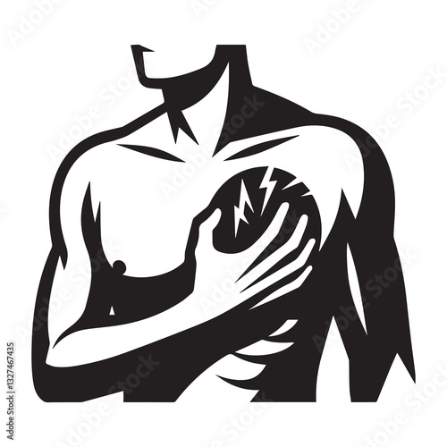  Simple Heartache Vector Icon – Modern Logo & Illustration