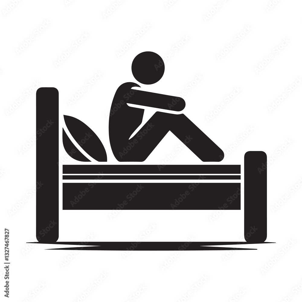 Simple Wake Up Vector Icon – Modern Logo & Illustration