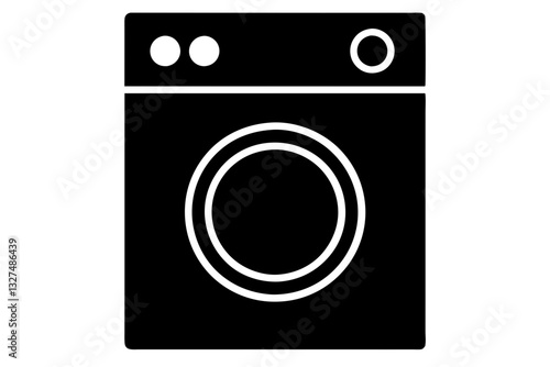 Washing Machine Vector icon