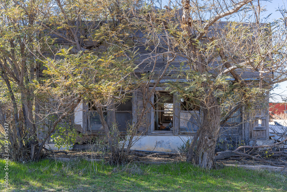 Old abandoned building in rural Texas.