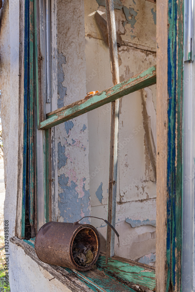 Old abandoned building in rural Texas.