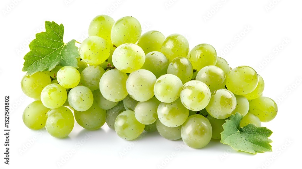 Beautiful bunch of green Shine Muscat grape Beautiful bunch of green Shine Muscat grape