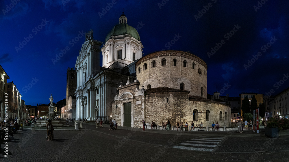 Fototapeta premium Brescia Piazza Paolo VI