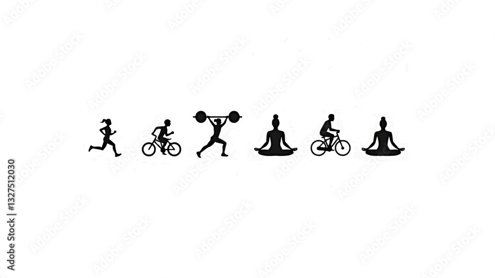 Obraz premium silhouette