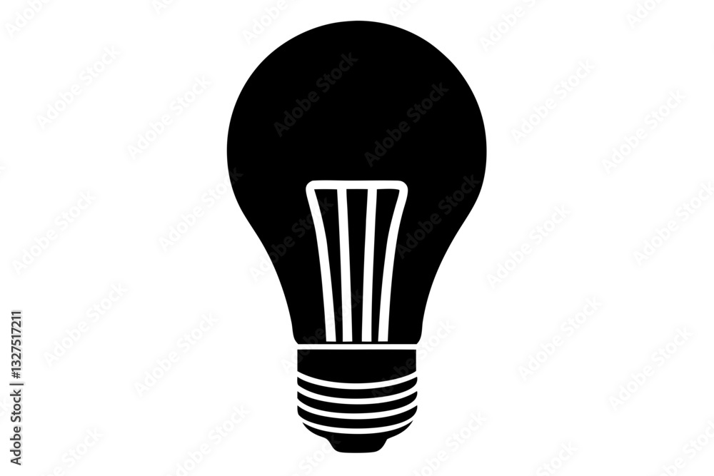 Obraz premium light bulb isolated on white