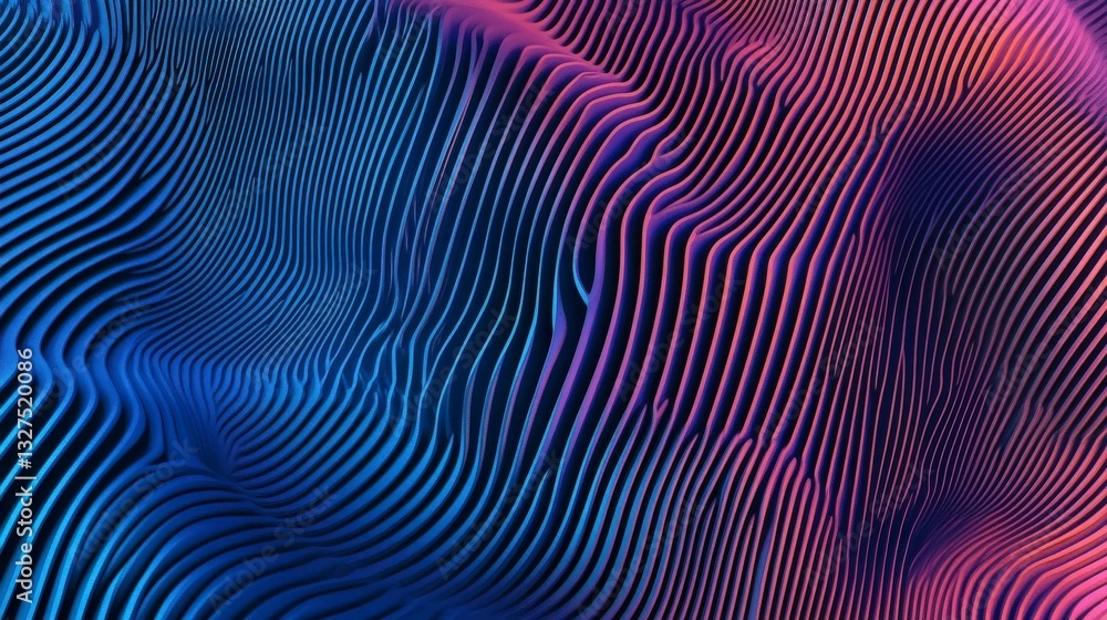 Dynamic Abstract Graphic Design with Vibrant Colors