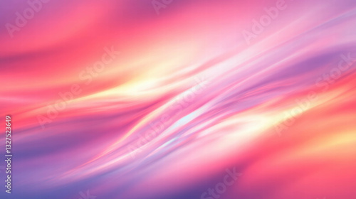Vibrant abstract background with blurry lights and soft colors for creative design