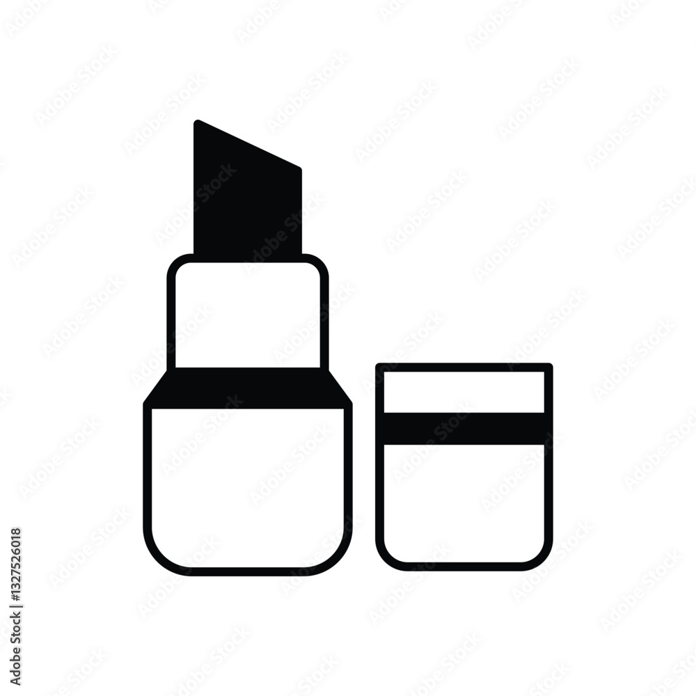 Lipstick vector icon Lipstick vector icon