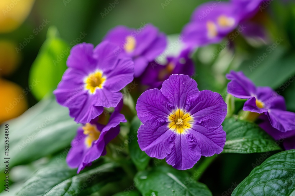 close-up of vivid purple flowers in natural sunlight
close-up of vivid purple flowers in natural sunlight