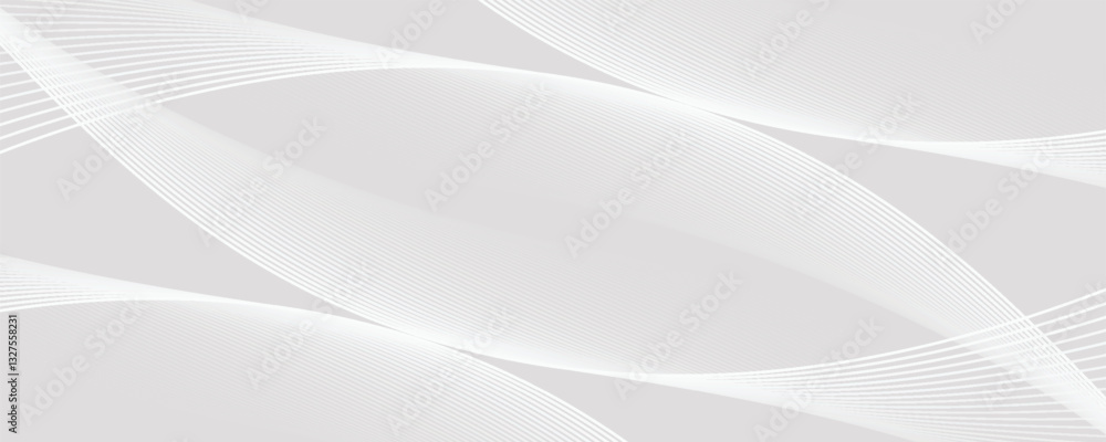 Premium background design with diagonal stripes pattern in white color. White and gray vector horizontal template for business banners, formal invitation backgrounds, luxury vouchers Premium background design with diagonal stripes pattern in white color. White and gray vector horizontal template for business banners, formal invitation backgrounds, luxury vouchers