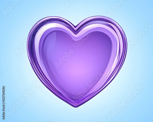 Purple heart graphic (2)