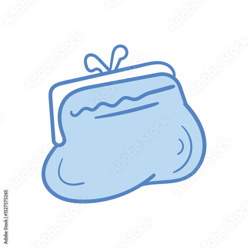 Pruse hand draw doodle  Vector icon