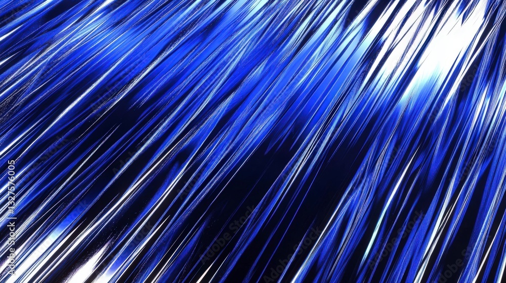 Abstract Blue and White Diagonal Lines Art Abstract Blue and White Diagonal Lines Art