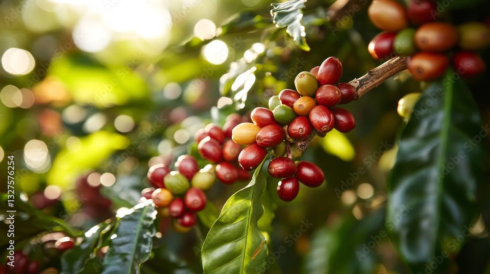 Coffee plantation vector beans production and transportation cafe coffee-bean espresso illustration. Coffee plantation vector beans production and transportation cafe coffee-bean espresso illustration.