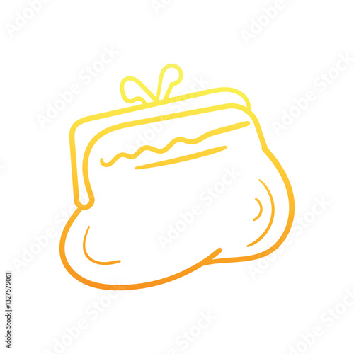 Pruse hand draw doodle  Vector icon