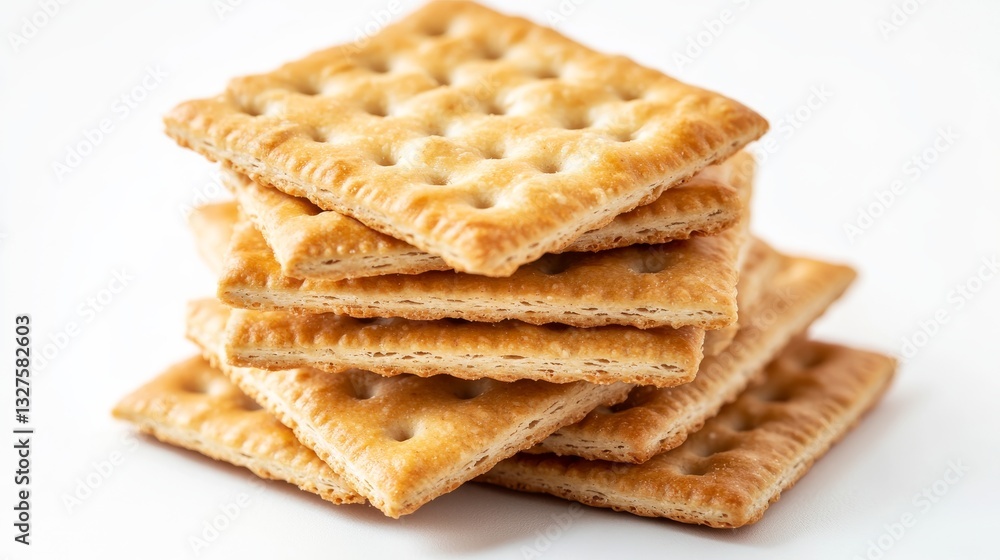 Wheat biscuits isolated on white background Wheat biscuits isolated on white background